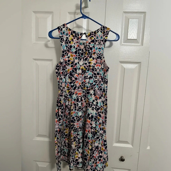 Xhilaration Geometric Pattern Sleeveless Dress Size Large - Picture 4 of 4